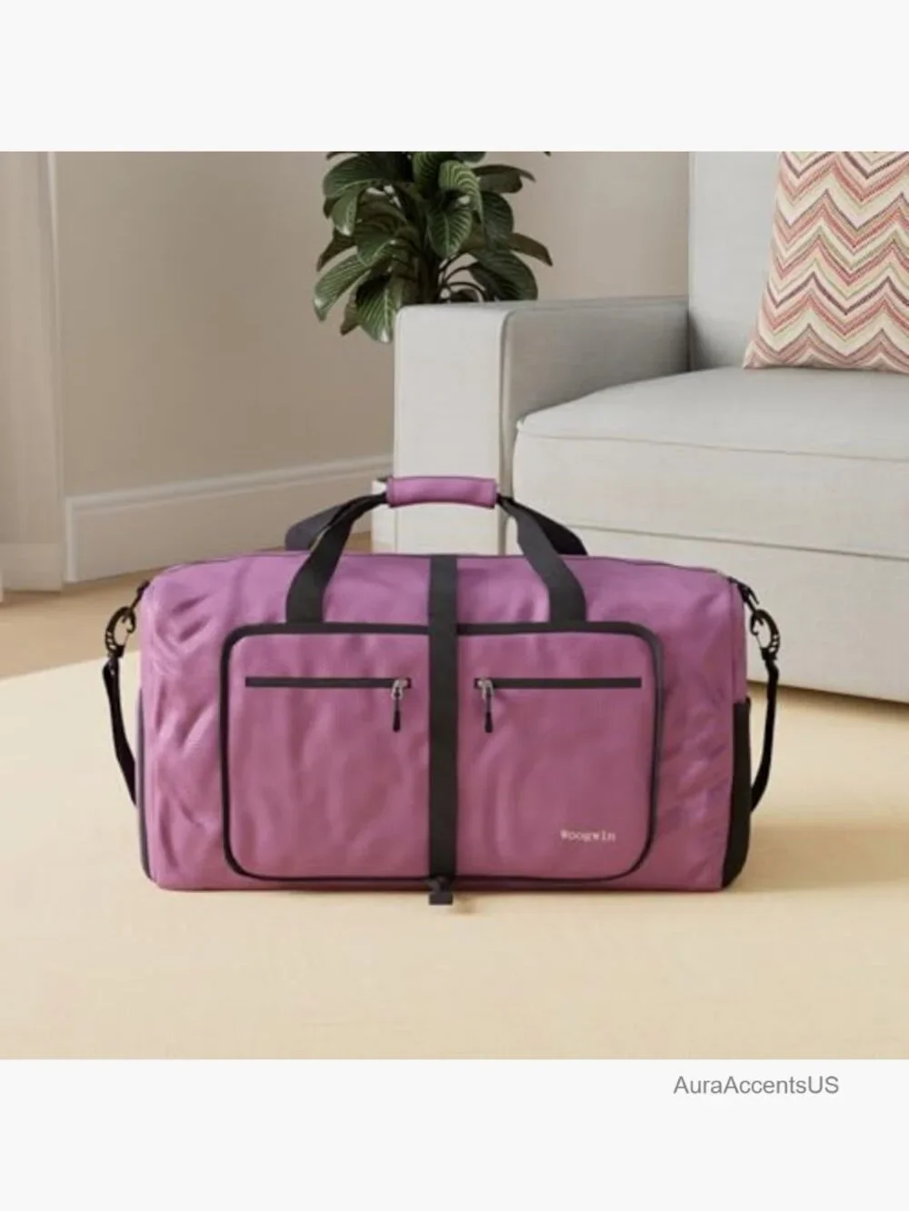 Large Foldable Waterproof Travel Duffel Bag for Gym Sports